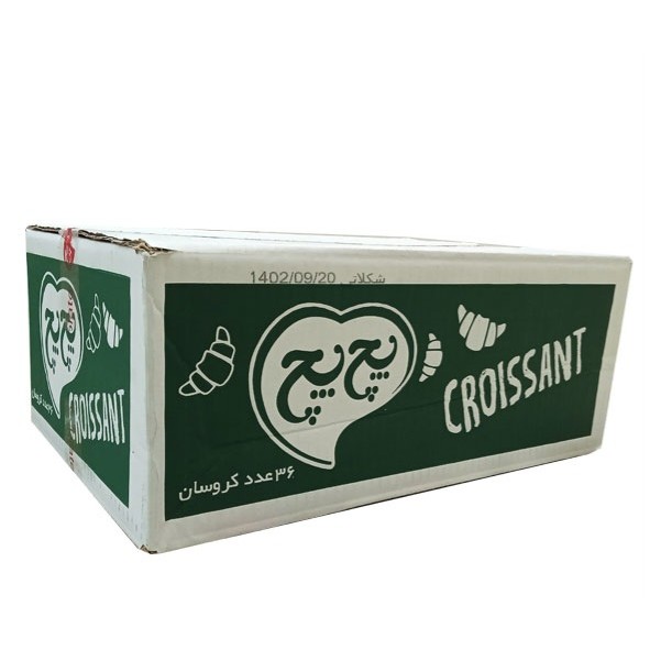 کروسان کاکائویی پچ پچ بسته 36 عددی وزن 50 گرم