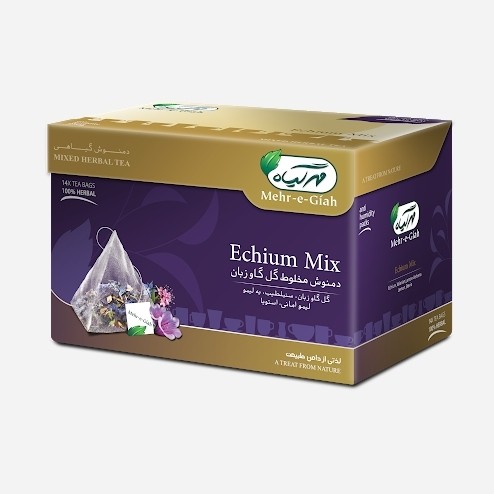 دمنوش مخلوط گل گاو زبان