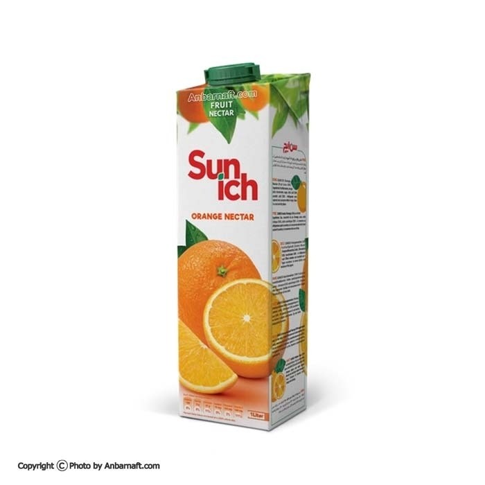 آبمیوه پرتقال سن ایچ 1لیتری