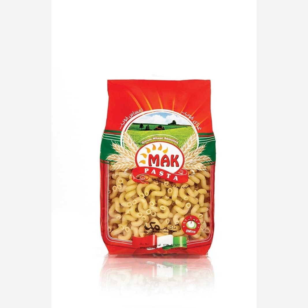 ماکارانی هورنلی 500 گرمی مک